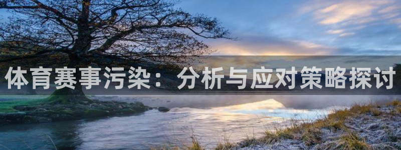 体育赛事污染：分析与应对策略探讨